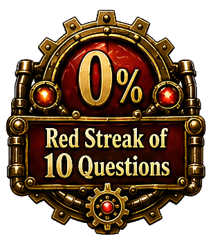 No Red Streak badge