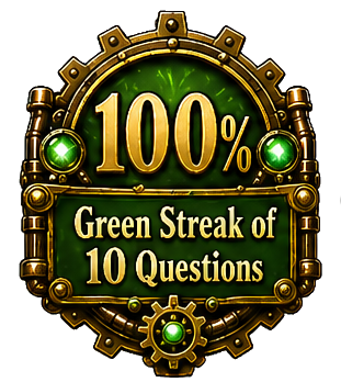 Green Streak badge